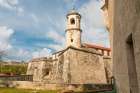 Cuba, Havana. Castillo de la Real Force borders the western side of Plaza de Armas. Unesco Site. Art Print